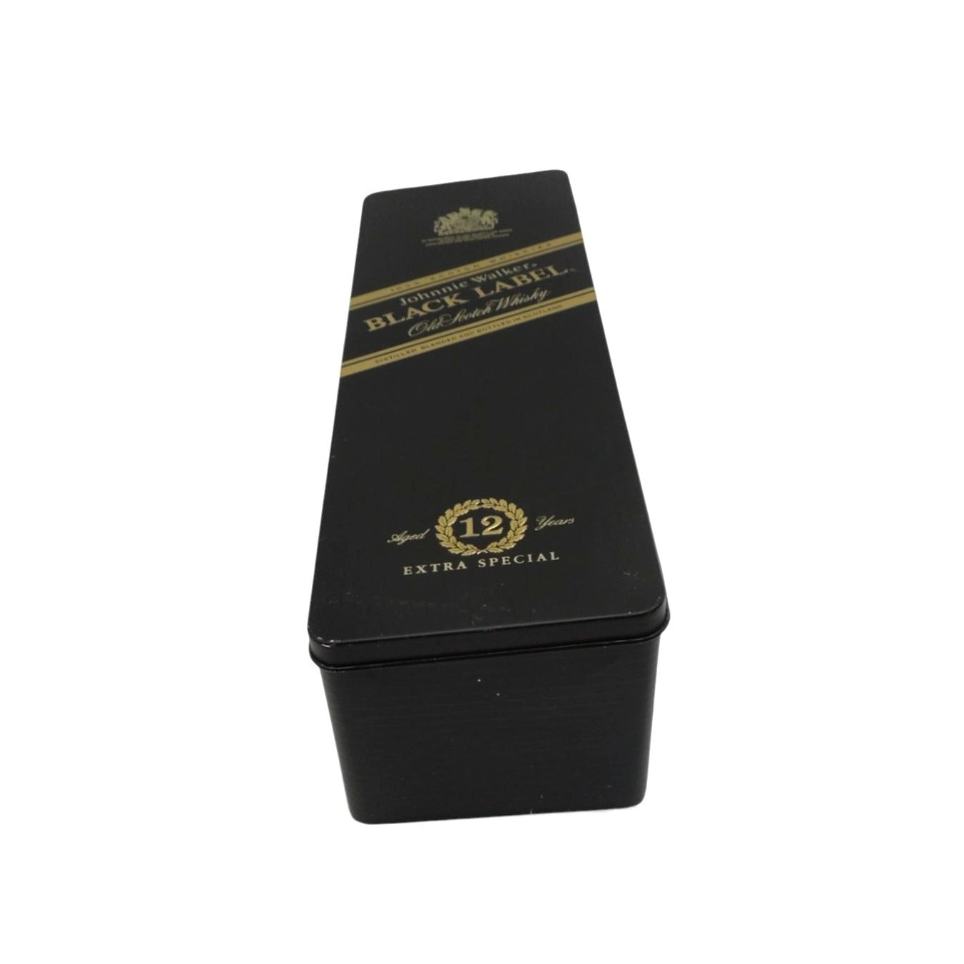 Johnnie Walker Black Label 12 Year Tin Empty Whisky Box 12"