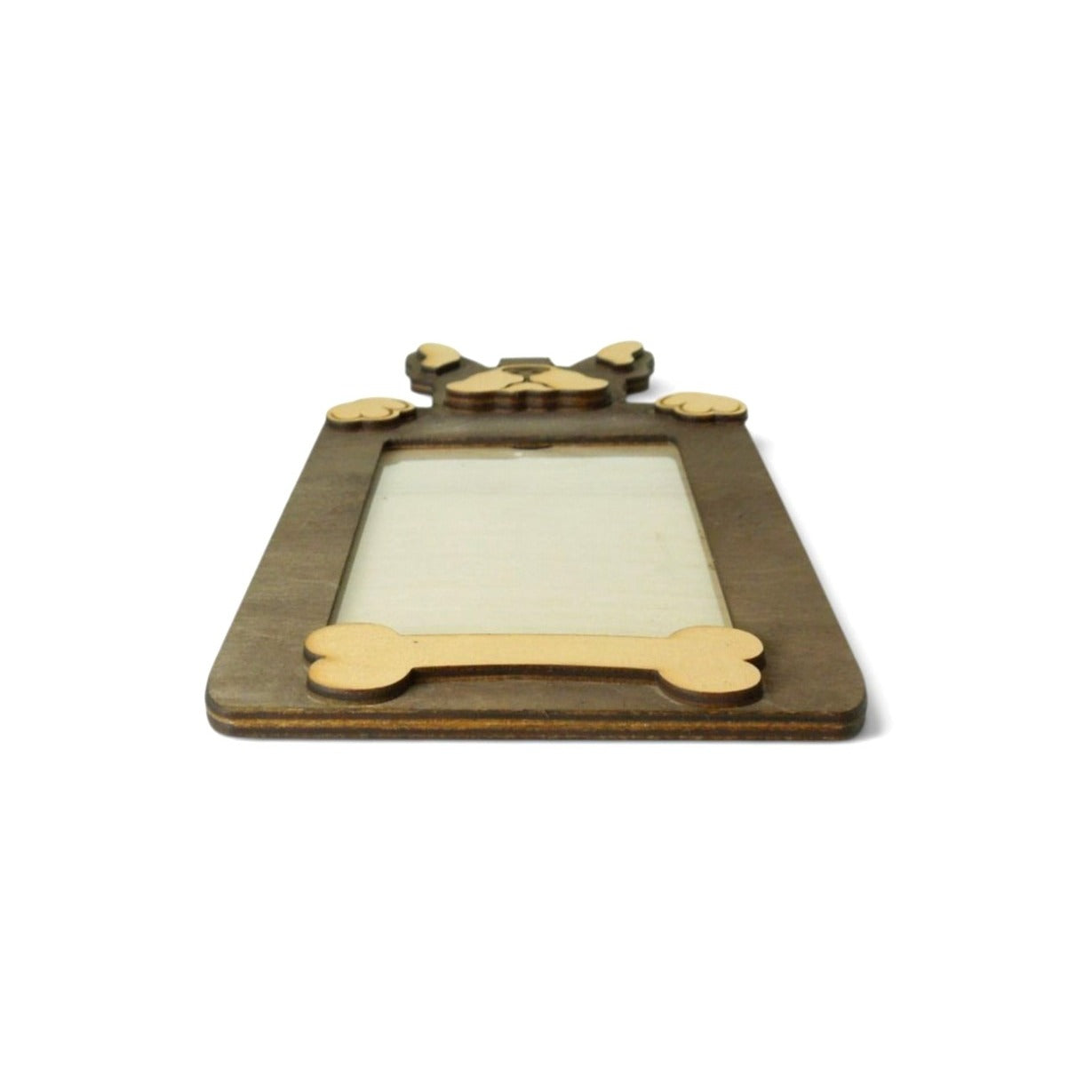 Personalized French Bulldog Photo Frame & Stand Custom Dog Gift 5x3" Photo