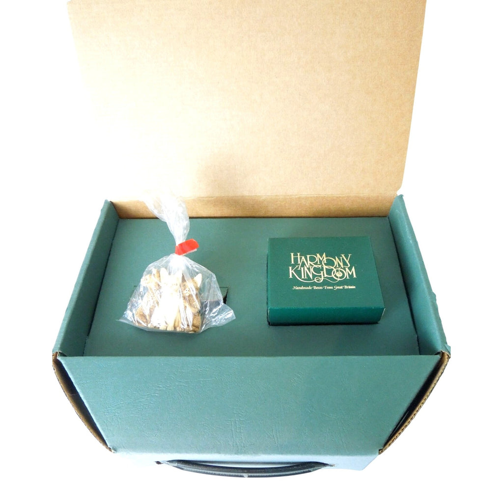Harmony Kingdom Mutton Chops Sheep Wolf Box Figurine & Cats Pin Vintage England