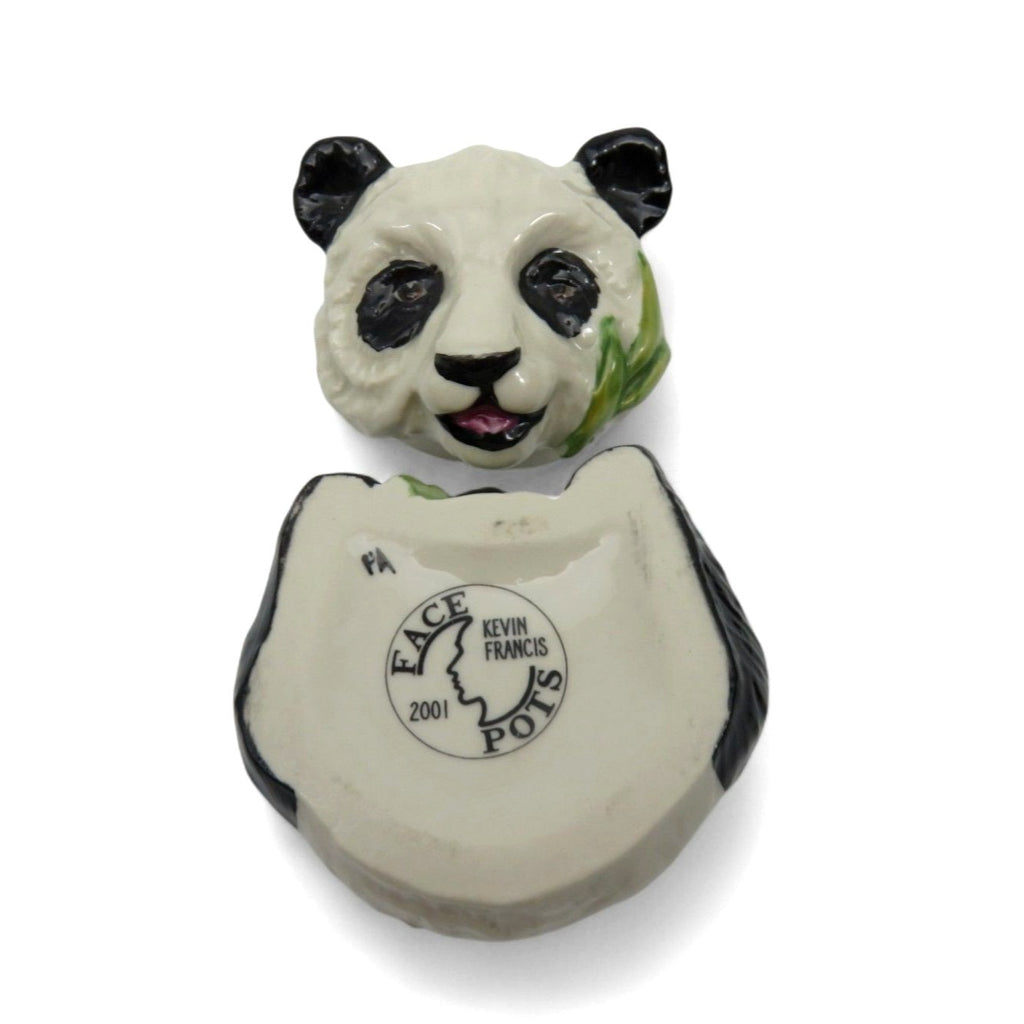 Kevin Francis Face Pot Zhen Zhen Panda England Vintage-US Duties Prepaid