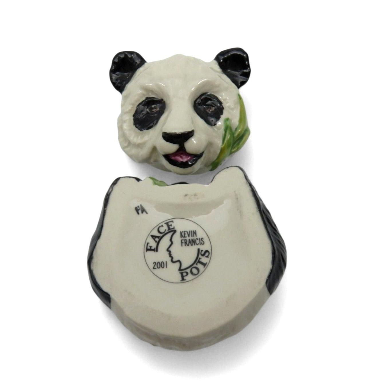 Kevin Francis Face Pot Zhen Zhen Panda England Vintage-US Duties Prepaid