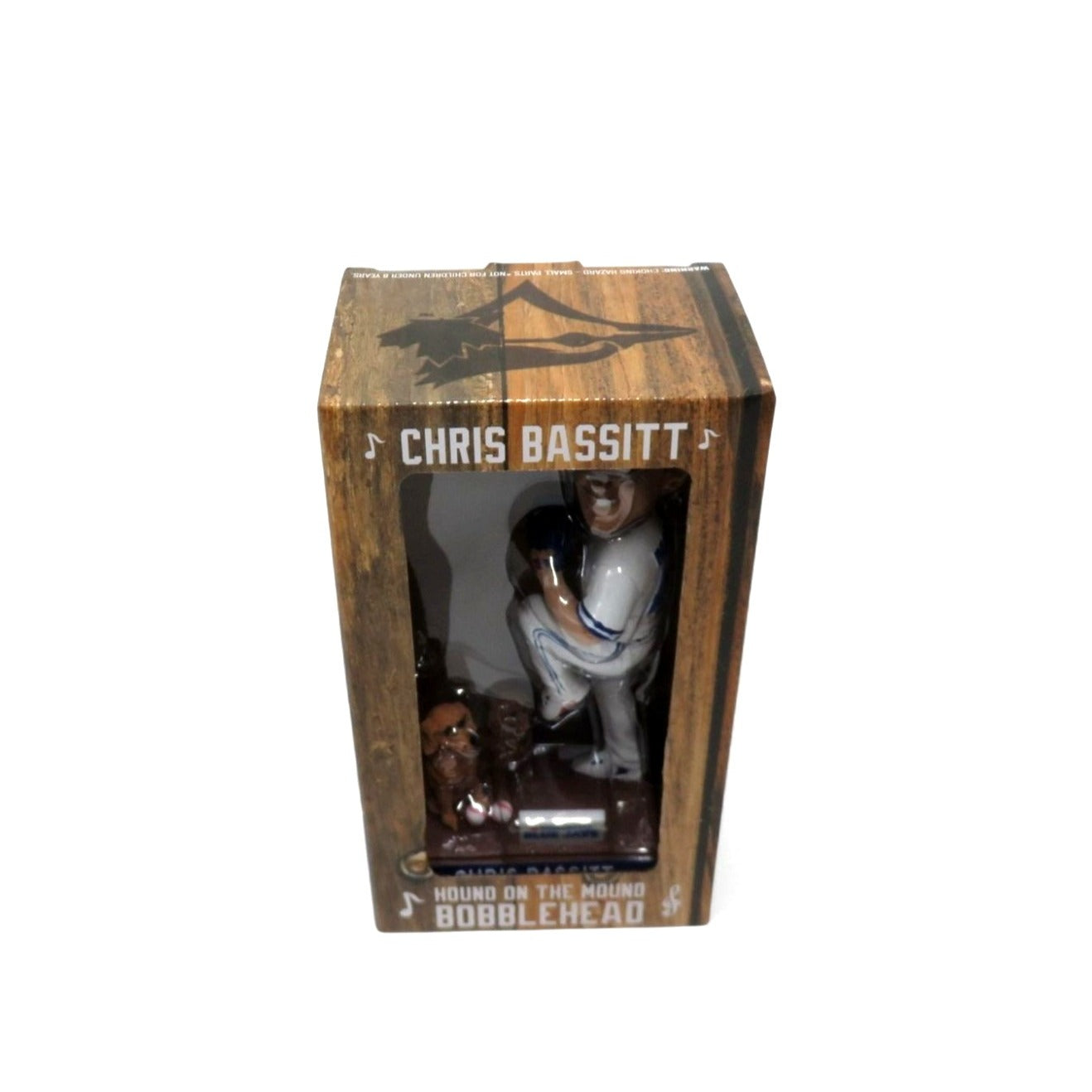 Chris Bassitt Hound on the Mound Bobblehead BDA Sports Blue Jays Boxed