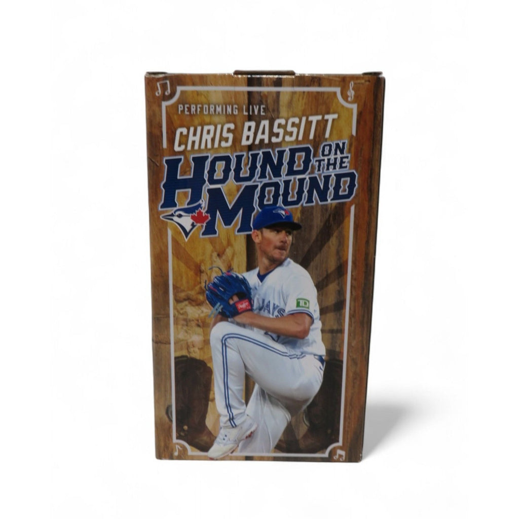 Chris Bassitt Hound on the Mound Bobblehead BDA Sports Blue Jays Boxed