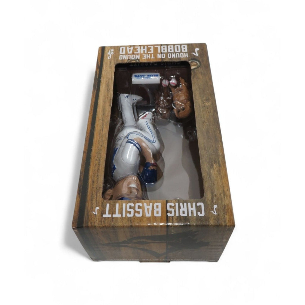 Chris Bassitt Hound on the Mound Bobblehead BDA Sports Blue Jays Boxed