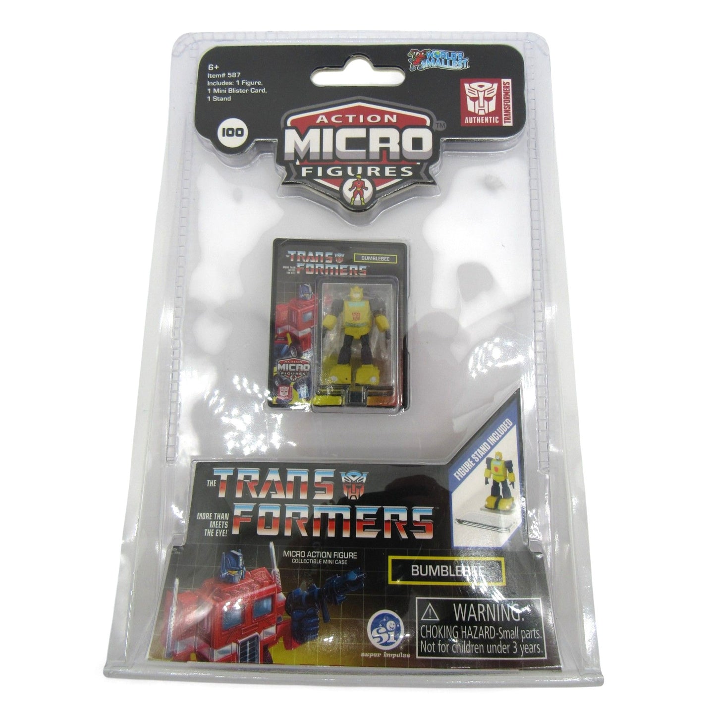 Hasbro Transformers Bumblebee & Starscream Mini Worlds Action Micro Figures