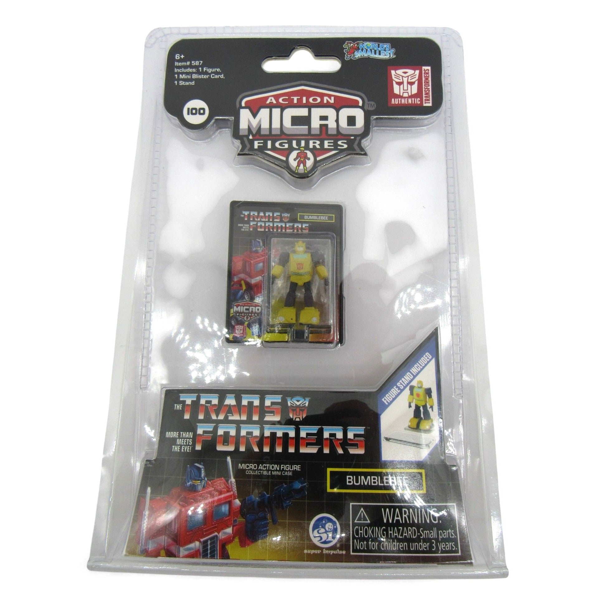 Hasbro Transformers Bumblebee & Starscream Mini Worlds Action Micro Figures