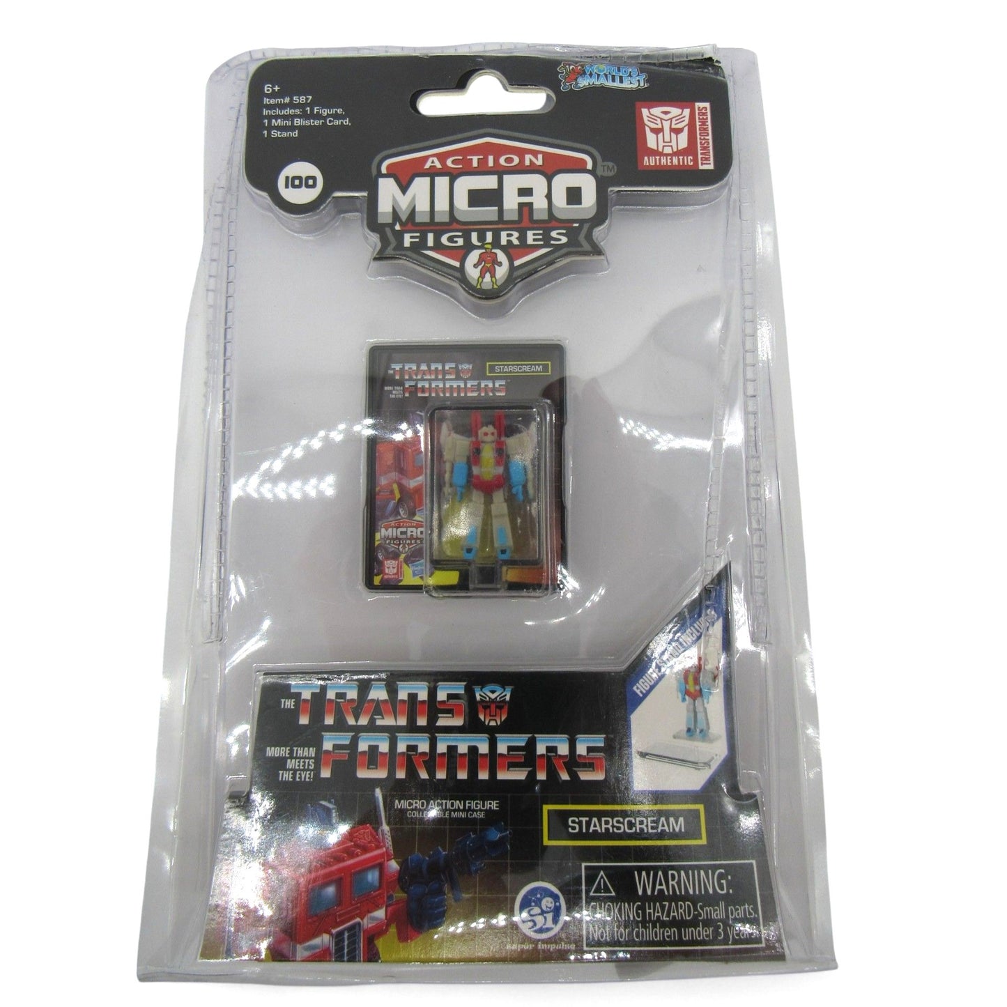 Hasbro Transformers Bumblebee & Starscream Mini Worlds Action Micro Figures