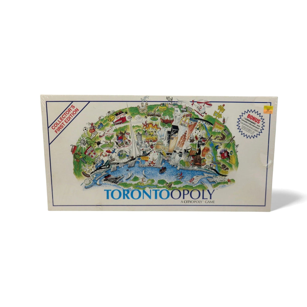 Vintage Torontoopoly Board Game Sealed First Edition 1990 Cityopoly Canada