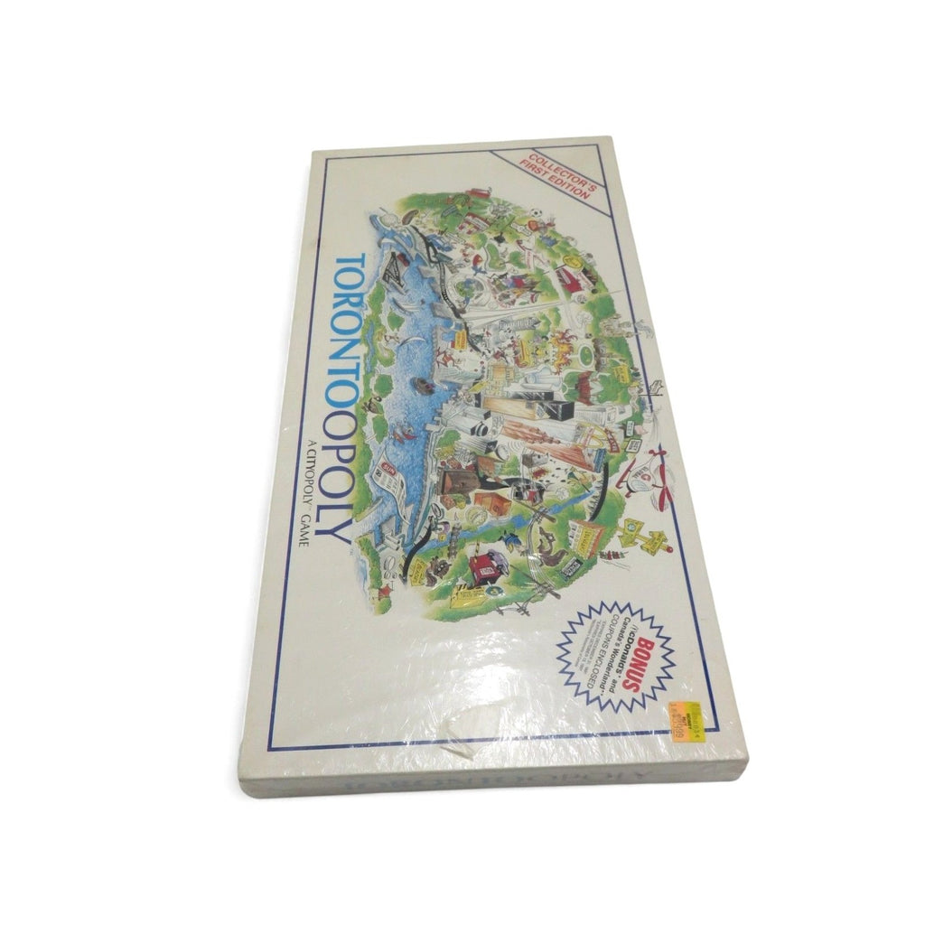 Vintage Torontoopoly Board Game Sealed First Edition 1990 Cityopoly Canada