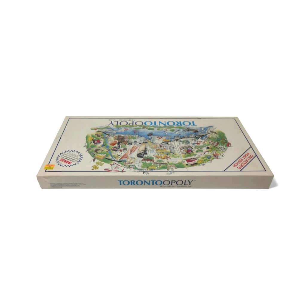 Vintage Torontoopoly Board Game Sealed First Edition 1990 Cityopoly Canada
