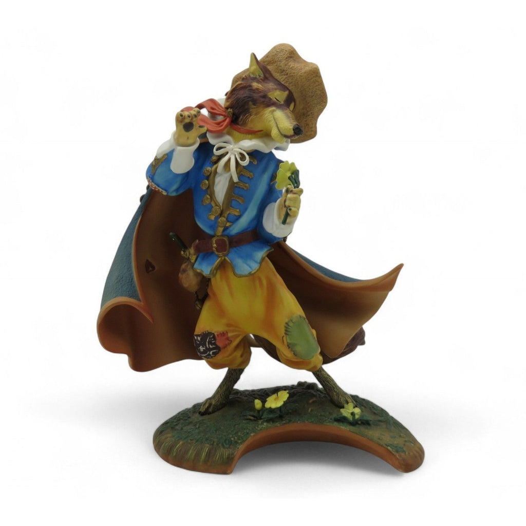 Scott Gustafson And the Wolf Porcelain Figurine Greenwich Workshop 8"