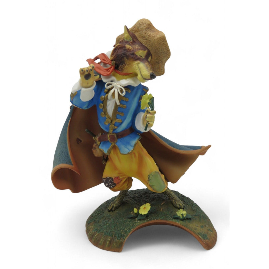 Scott Gustafson And the Wolf Porcelain Figurine Greenwich Workshop 8"