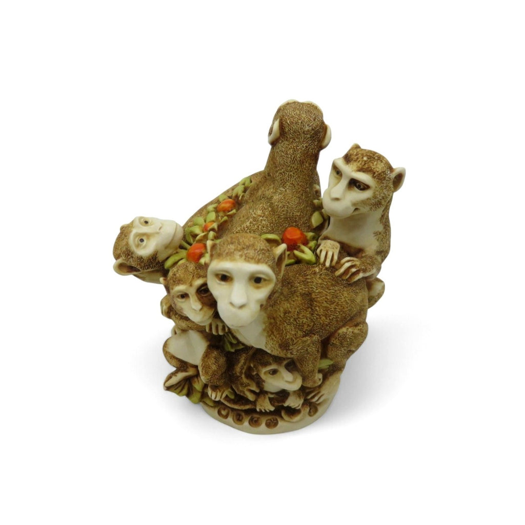 Harmony Kingdom Family Reunion Monkey Trinket Boxed with COA