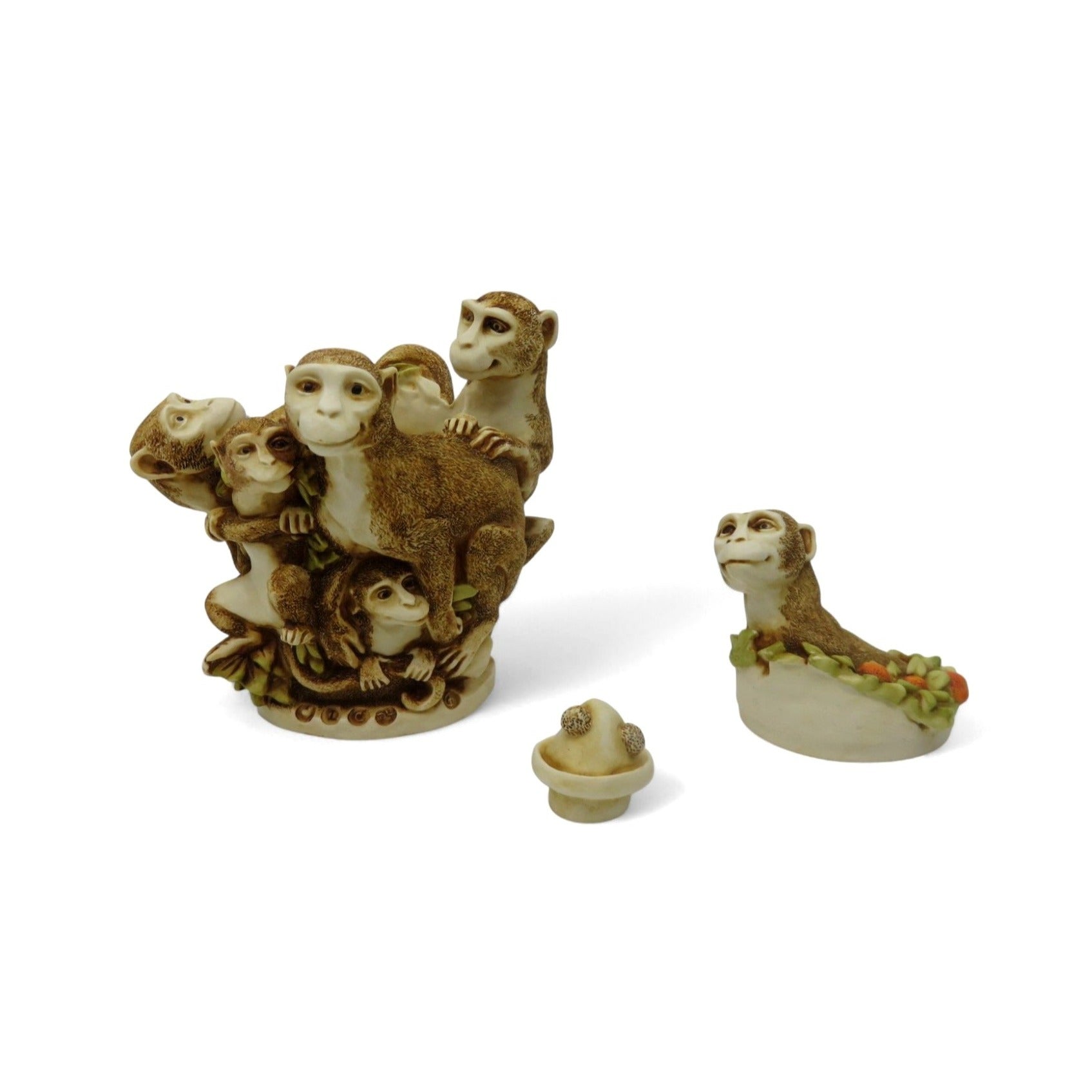 Harmony Kingdom Family Reunion Monkey Trinket Boxed with COA