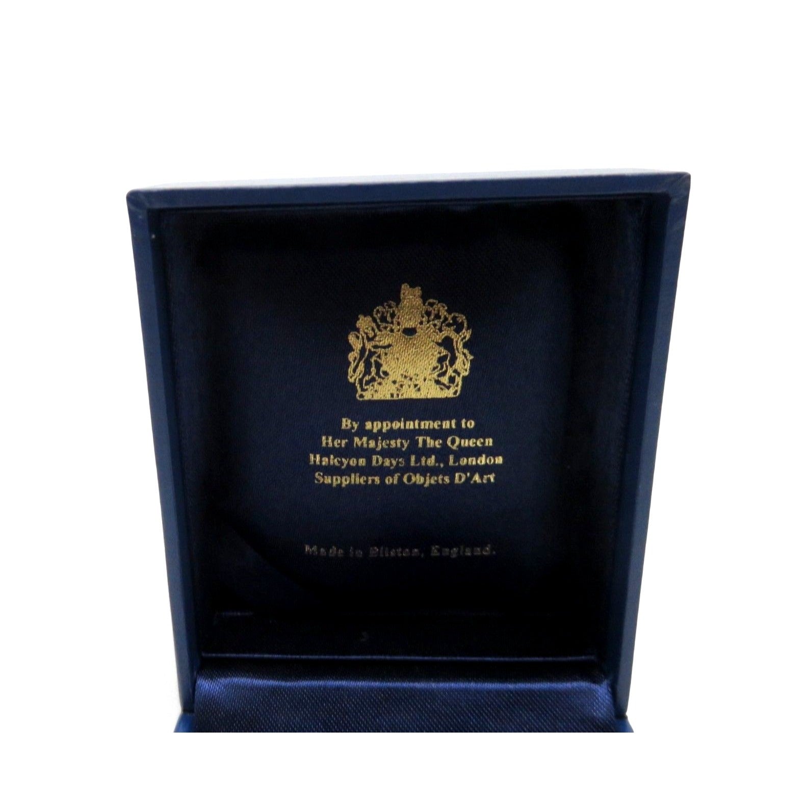Halcyon Days Enamel Box St Pauls Cathedral Trinket England Vintage
