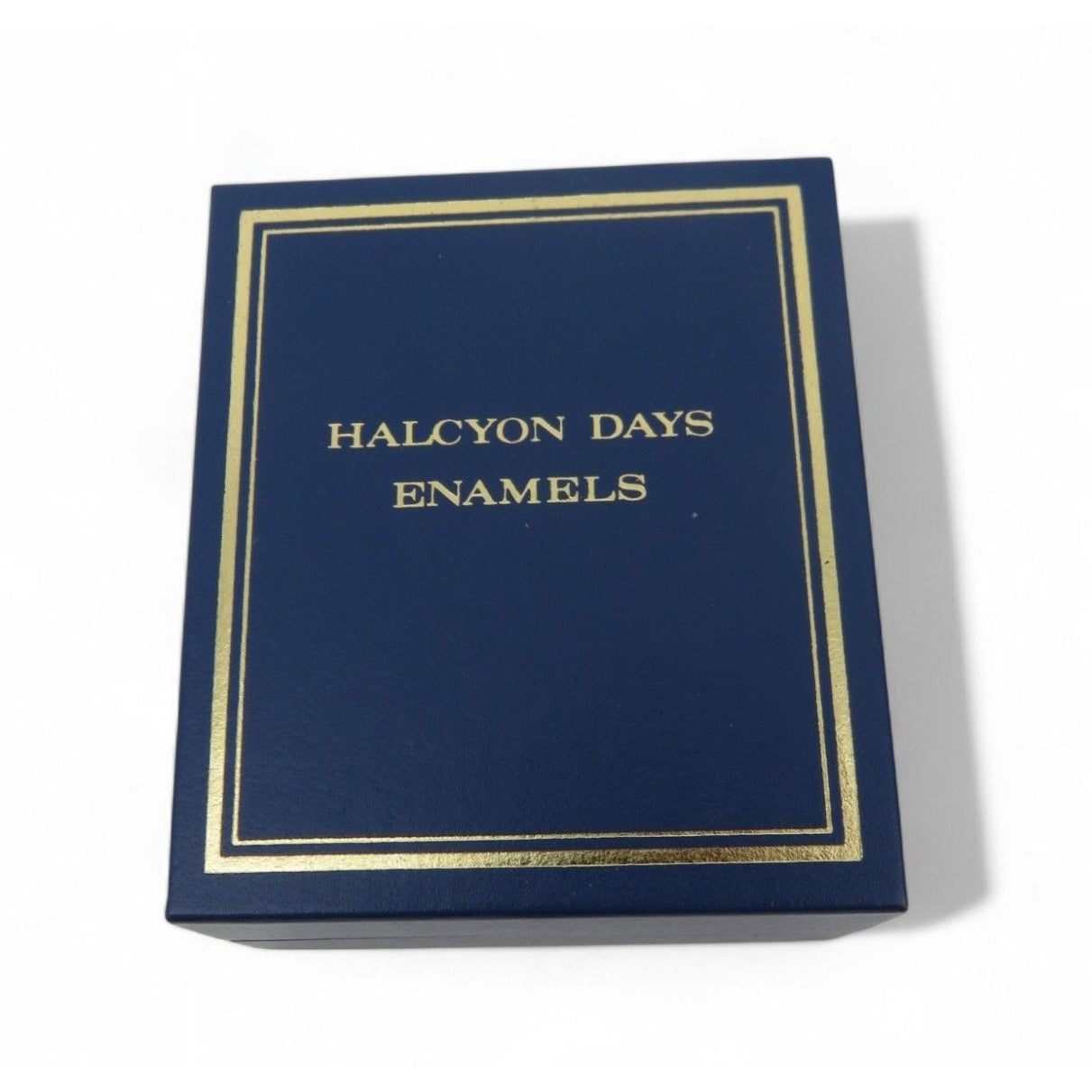 Halcyon Days Enamel Box St Pauls Cathedral Trinket England Vintage