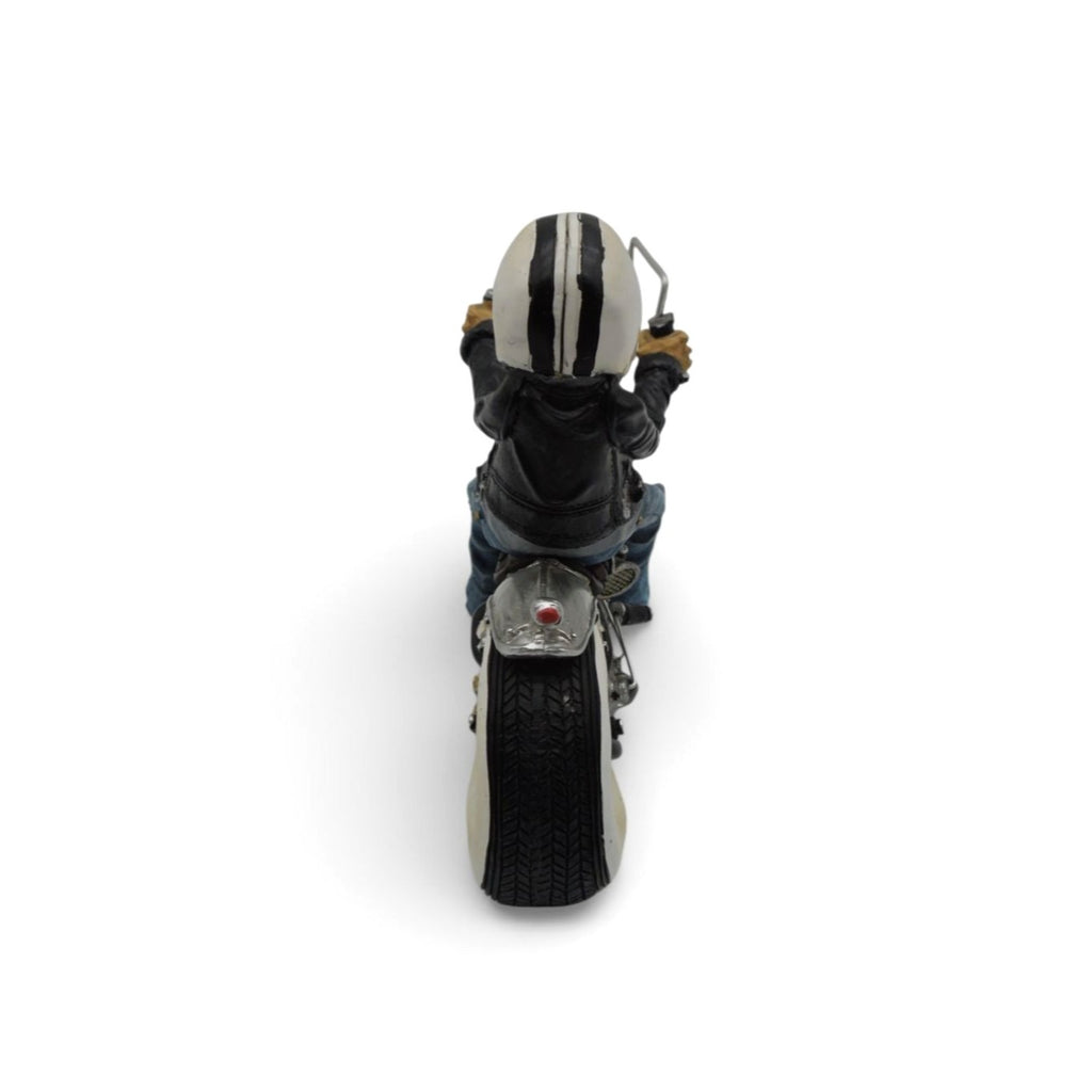 Booster Q2-2 Biker Figurine Polyresin Motorcycle Rider Chopper 9"